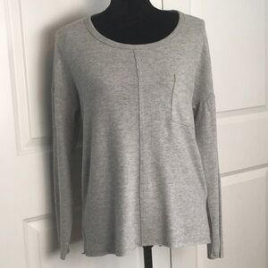 Caslon Scoop Neck Long Sleeve Top
